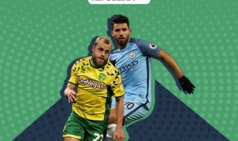 Liga Inggris, Norwich City Vs Manchester City Liga Primer Inggris