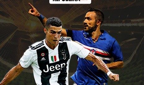 Liga Italia, Juventus vs Sampdoria