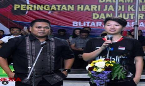 Liliyana Natsir bersama markis kido