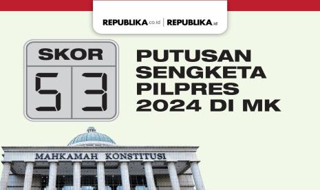 Lima hakim MK menolak permohonan pemohon dalam putusan sengketa Pilpres 2024. Tiga lainnya mempunyai pendapat berbeda.