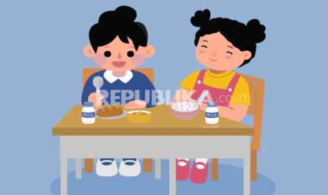 Lima makanan yang mampu menambah berat badan anak (ilustrasi).