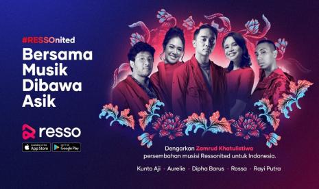 Lima musisi Ressonited hadirkan aransemen ulang lagu Zamrud Khatulistiwa ciptaan Guruh Soekarnoputra. Kunto Aji, Rossa, dan Dipha Barus juga turut dalam kolaborasi tersebut.