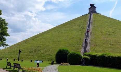 Lion's Mound di Waterloo, Belgia