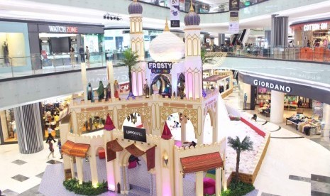 Lippo Mall Puri dengan dekorasi Ramadhannya