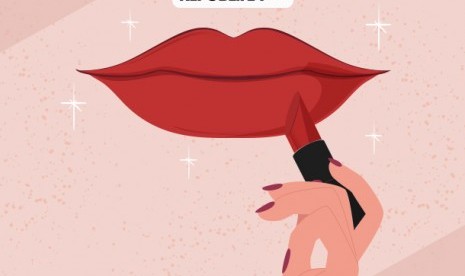 Warna lipstik yang salah bisa membuat wajah tampak lebih tua. (ilustrasi)