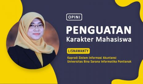 Lisnawanty, kaprodi Sistem Informasi Akuntansi UBSI Pontianak.