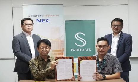 Living Lab X, divisi partnership dan incubation Living Lab Ventures, menjalin kemitraan strategis dengan TwoSpaces dan PT NEC Indonesia.