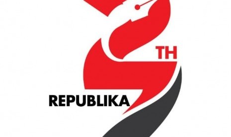 Logo 27 tahun Republika.