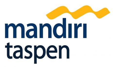 Logo Bank Mandiri Taspen (Bank Mantap). PT Bank Mandiri Taspen (Bank Mantap) membukukan laba bersih Rp 310,5 miliar pada semester satu 2021.