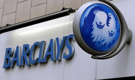 Logo Barclays Plc, bank terbesar kedua di Inggris