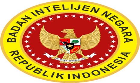 Logo baru Badan Intelijen Negara (BIN) yang bermarkas di Pejaten Timur, Pasar Minggu, Jaksel.