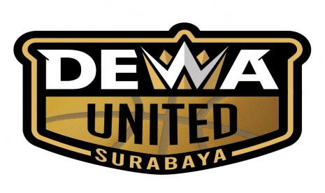 Logo baru klub basket Tanah Air, Dewa United Surabaya, untuk IBL 2022 mendatang.