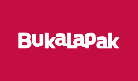 Logo Bukalapak. PT Bukalapak.com Tbk (BUKA) optimistis kinerja operasional perseroan akan semakin membaik hingga akhir tahun ini. 