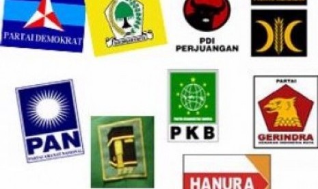 Logo dan lambang partai politik di Indonesia.