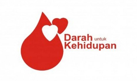 Logo Donor Darah Sukarela (DDS) PMI.