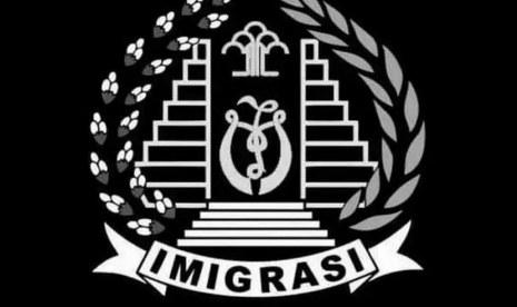 Logo hitam Dirjen Imigrasi 