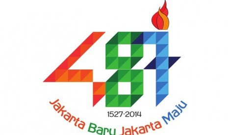  Logo HUT Ke-487 Kota Jakarta