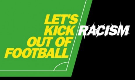 Logo organisasi antirasial dalam sepak bola --Kick It Out--