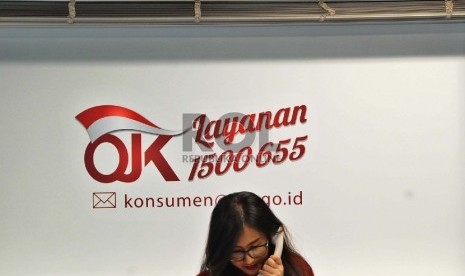 Logo Otoritas Jasa Keuangan (OJK).