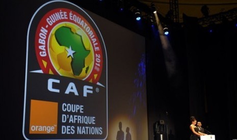 Logo Piala Afrika 2014.