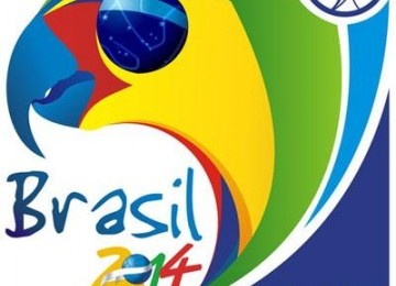 Logo Piala Dunia 2014 di Brasil