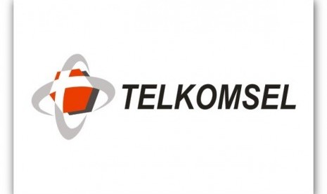 Logo Telkomsel.