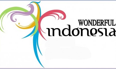 Logo of 'Wonderful Indonesia'