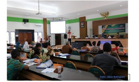  lokakarya evaluasi pengembangan technopark di Jakenan, Pati (31/3). 