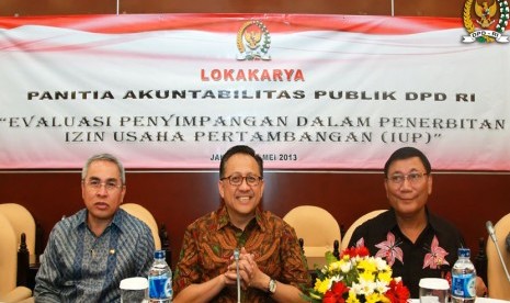  Lokakarya Panitia Akuntabilitas Publik DPD RI, Jumat (31 Mei 2013).