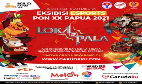 Lokapala, gim Multiplayer Online Battle Area (MOBA) besutan anak bangsa Indonesia saat dipertandingkan di eksibisi eSports PON XX Papua 2021. 