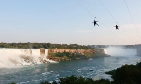 Lokasi wisata Niagara Falls di Amerika