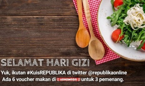 Lomba foto bertema Hari Gizi yang diadakan Republika