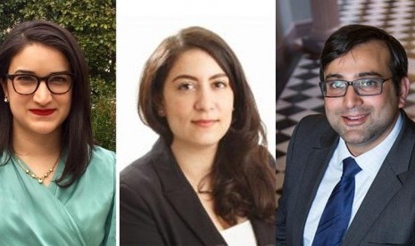  Lori Ismail, Laila El-Gohary, dan Adel Ginwala, tiga muslim amerika yang bekerja di Gedung Putih.