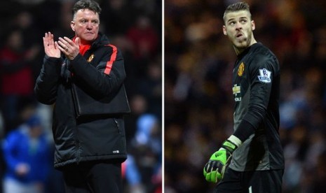 Louis Van Gaal dan David De Gea