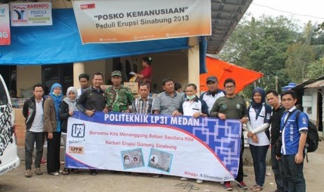 LP3I peduli sinabung