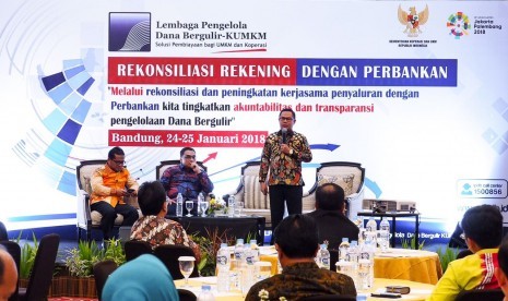 LPDB-KUMKM) akan menyalurkan dana bergulir sebesar Rp 450 miliar.