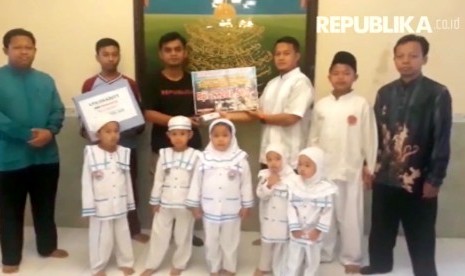 LPII Nurul Musthofa Serahkan Bantuan Rohingya ke Republika