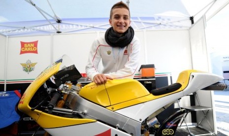 Luca Marini, adik tiri Valentino Rossi