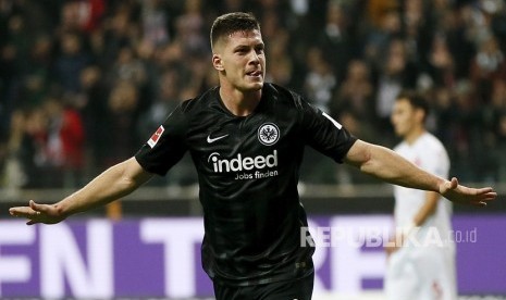 Zidane belum bisa menurunkan Luka Jovic pada laga kontra Eibar. Ilustrasi.