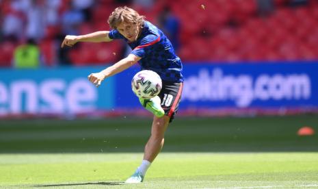 Luka Modric dari timnas Kroasia.