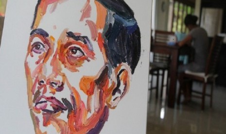 Lukisan Jokowi Karya Myuran Sukumaran