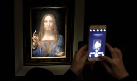 Lukisan Salvador Mundi karya Leonardo Da Vinci seharga Rp 6 triliun rencananya akan dipamerkan di Museum Louvre Abu Dhabi.