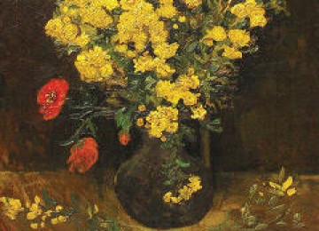 Lukisan van Gogh, Bunga Poppy