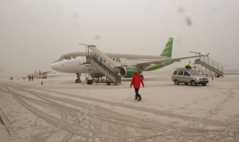 Adi Sutjipto Airport in Yogyakarta on Feb. 14, 2014