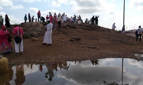 Madinah sehabis hujan selasa pagi (21/11).