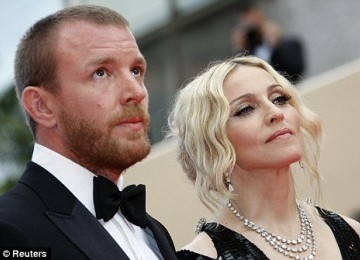 Madonna dan Guy Ritchie saat masih menjadi suami istri