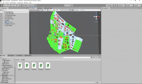 Mahasiswa Fakultas Ilmu Komputer (FILKOM), Universitas Brawijaya berhasil membuat aplikasi peta digital yang dirancang khusus untuk sahabat tunanetra bernama UBblindmap.