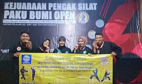 Mahasiswa UBSI berhasil meraih 4 medali pada kejuaraan pencak silat se-Asia  dan Eropa.