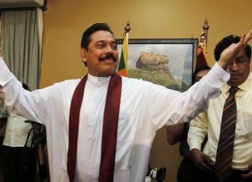 Mahinda Rajapaksa, Presiden Sri Lanka