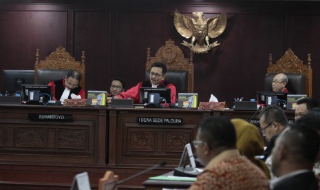 Sidang sengketa Pileg di MK (ilustrasi).